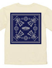 HSMT design BANDANNA(PLUG/NAVY/F/B)