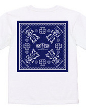 HSMT design BANDANNA(PLUG/NAVY/F/B)