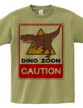 DINO ZOON CAUTION