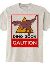 DINO ZOON CAUTION