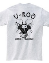 V Rod skull engine