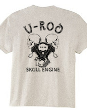 V Rod skull engine