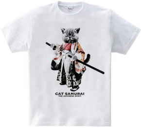 【超斬新! 超かっこいい!】猫侍 cat samurai