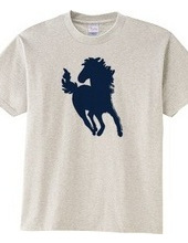 Zoo-Shirt | Horse running with the hair