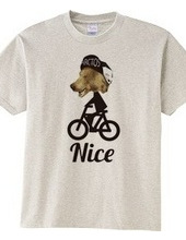 Nice bear cyclists