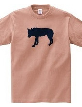 Zoo-Shirt |  A solitary wolf