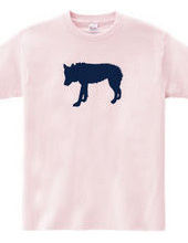 Zoo-Shirt |  A solitary wolf