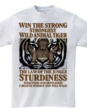 Jungle strongest Tiger strong pursuit De