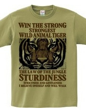 Jungle strongest Tiger strong pursuit De