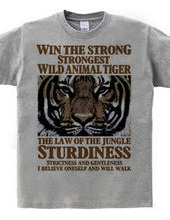 Jungle strongest Tiger strong pursuit De