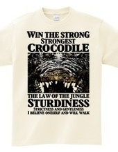 Jungle strongest crocodile strong pursui