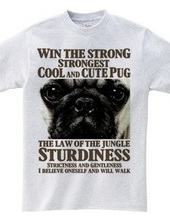 Jungle strongest Pug strong pursuit Desi