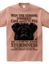 Jungle strongest Pug strong pursuit Desi