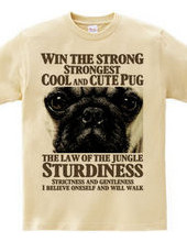 Jungle strongest Pug strong pursuit Desi