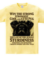 Jungle strongest Pug strong pursuit Desi