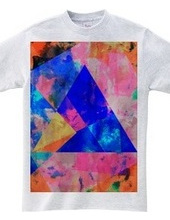 colorful triangle T-shirts 002