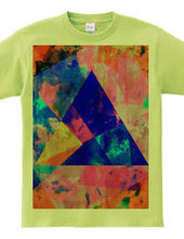 colorful triangle T-shirts 002