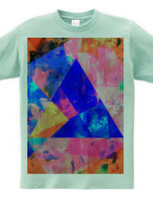 colorful triangle T-shirts 002