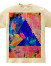 colorful triangle T-shirts 002