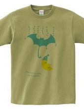 Bats umbrella & Moon