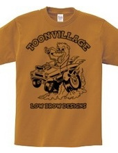 TOONVILLAGE LOW BROW DESIGNS MONOTONE