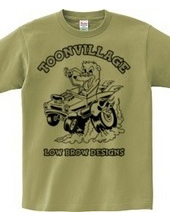 TOONVILLAGE LOW BROW DESIGNS MONOTONE