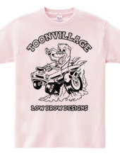 TOONVILLAGE LOW BROW DESIGNS MONOTONE