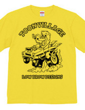 TOONVILLAGE LOW BROW DESIGNS MONOTONE