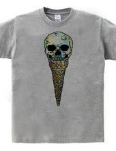 Skull ice cream