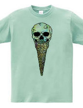 Skull ice cream