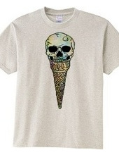 Skull ice cream