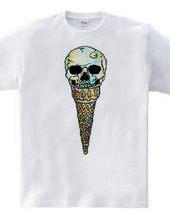 Skull ice cream