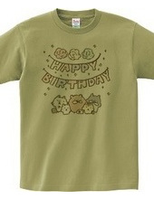 お誕生日のひと専用Tシャツ