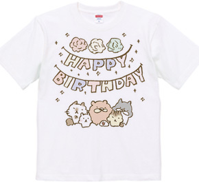 お誕生日のひと専用Tシャツ