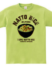 I LOVE natto meal vintage style