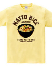 I LOVE natto meal vintage style