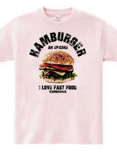 I LOVE hamburgers vintage style