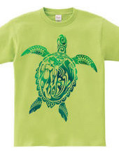  Tribal Honu (Hawaiian Ocean Color)