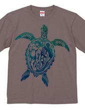  Tribal Honu (Hawaiian Ocean Color)