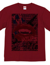 LIP ROCK Tシャツ