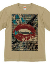 LIP ROCK Tシャツ