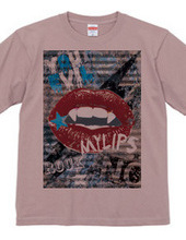 LIP ROCK Tシャツ