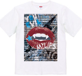 LIP ROCK Tシャツ