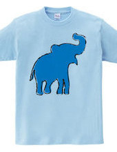 Zoo-Shirt | Jolly-looking elephant #2