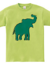 Zoo-Shirt | Jolly-looking elephant #2