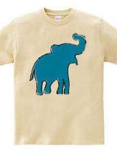 Zoo-Shirt | Jolly-looking elephant #2