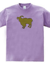 Zoo-Shirt | Gentle goat #2