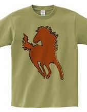 Zooシャツ｜馬、駆ける  #2
