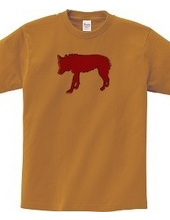 Zoo-Shirt | A solitary wolf  #2