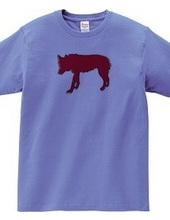 Zoo-Shirt | A solitary wolf  #2